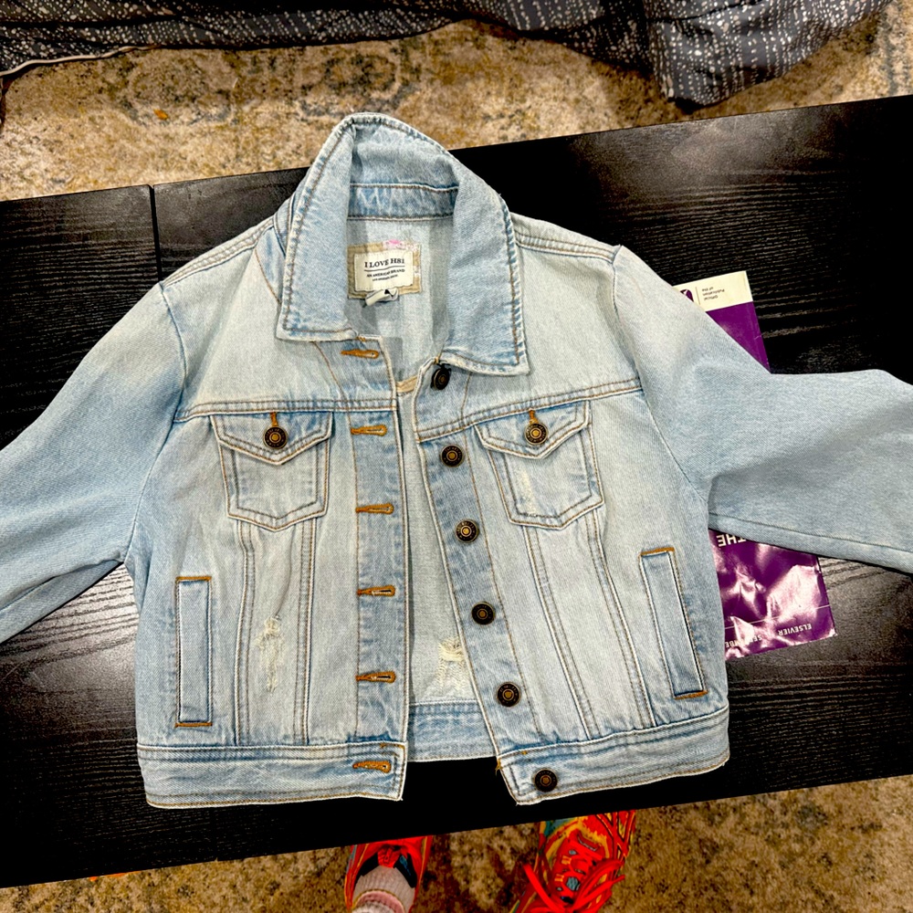 Crop Jean Jacket